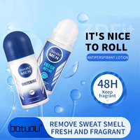Déodorant anti-transpirant pour homme Batuoli, parfum longue durée, hydratant, à base de plantes biologiques, élimination des odeurs de transpiration sous les aisselles