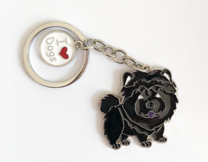 Una <span class=keywords><strong>serie</strong></span> personalizzata di badge in metallo con portachiavi in metallo A tema cane - Product Image 2