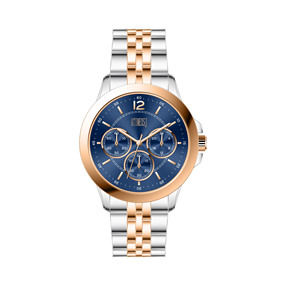 Reloj de pulsera decorativo para hombre, de 45 mm, con correa ancha, versátil, para uso diario, ideal para negocios, fiestas y desplazamientos. - Product Image 1