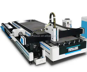 Tubo de Metal CNC y placa de tubería, láser de fibra, 1500W, 2000W, 3000W, máquina de corte para tubos de lámina de aluminio, China - Product Image 1