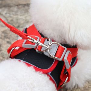 Luxury Style Reflective Breathable Sport Padded Dog <strong>Harness</strong> &amp; Lease Set Fashionable Polyester Pet Vest - Product Image 4