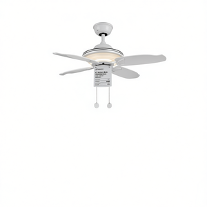 <b>LED</b> Ceiling Fan 25.5 Inch 5 Blades DC Motor Remote <b>Control</b> 3 Color Temperatures 6 Speeds Flush Mount Modern Design - Product Image 1
