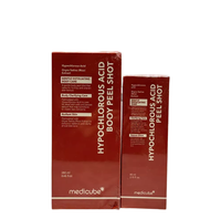 Medicube Hypochlorous Acid Rice Peel Shot Anti-Âge Vitamine C Exfoliant Spray Essence Set pour Femmes Tous Types de Peau