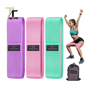 TTSPORT kalça direnç bantları egzersiz ganimet bacaklar ve popo egzersiz kalça daire bandı - Product Image 2