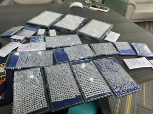 Mélée di Diamanti da Laboratorio 0.8-3.3mm CVD HPHT Bianchi Sciolti Rotondi D E F VVS1 Taglio Brillante Rotondo Diamanti Sciolti Creati in Laboratorio - Product Image 5