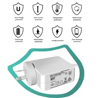 Australischer Standard Universal 18V 1,5A 27W Typ-C Tragbarer Netzadapter Wandstecker Stromversorgung ZL-030H 100-240V Eingang