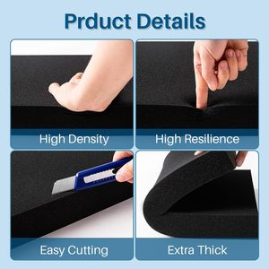 Eco-Friendly High-Density Closed Cell Polyurethane <b>Foam</b> Sheets EPE and EVA Shockproof and Protective Edge Protector PU <b>Foam</b> - Product Image 2