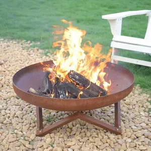 Camping Heating BBQ Grill 3 in 1 Natural Gas Grill Hotel Wood Portable Burning Garden Fire Bowl Outdoor Fire Pit