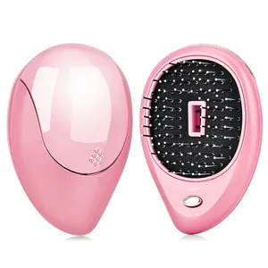 2020 Portable Electric Ionic Massage Comb Hair Brushes For Women Scalp Massaging Caring