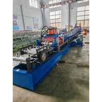 Machine de profilage de poutrelles C et Z multi-tailles, moteur PLC 5,5 kW, réducteur de haute qualité, cadre en acier, roulement, utilisation facile