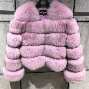 Giacca di <span class=keywords><strong>pelliccia</strong></span> all'ingrosso moda inverno caldo giacca di <span class=keywords><strong>pelliccia</strong></span> personalizzata <span class=keywords><strong>cappotto</strong></span> di <span class=keywords><strong>pelliccia</strong></span> di volpe <span class=keywords><strong>donna</strong></span> capispalla manica lunga - Product Image 5