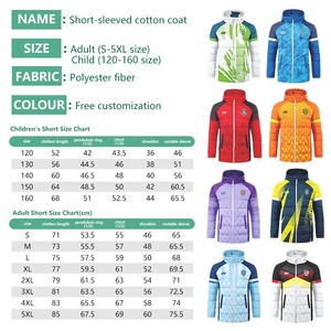 Veste d'hiver personnalisée en duvet pour <span class=keywords><strong>homme</strong></span>, veste matelassée de sport, sublimation, veste matelassée pour garder au chaud, manteaux en duvet - Product Image 5