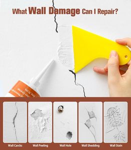 น้ำยาซ่อ<span class=keywords><strong>ม</strong></span>ผนัง ชุดซ่อ<span class=keywords><strong>ม</strong></span>รูผนังแบ<span class=keywords><strong>บ</strong></span>ง่าย ชุดซ่อ<span class=keywords><strong>ม</strong></span>ผนังยิปซัม ซ่อมรอยแตกอย่างมีประสิทธิภาพ ซ่อมผนังปูนปลาสเตอร์ เห<span class=keywords><strong>ม</strong></span>าะสำหรับอพาร์ทเมนต์ - Product Image 3