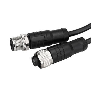 12Volt M8 M12 12pin a DF11 cablaggio elettrico per stampaggio sensore con connettore impermeabile - Product Image 3