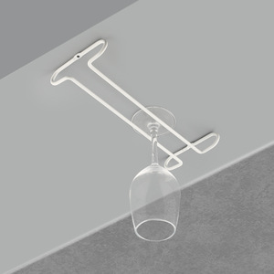 <b>Wine</b> Glass Rack Wall Mounted Stainless Steel Rust Resistant Hanging For Cabinet Party Use - Product Image 1