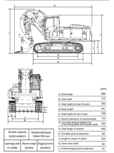 <span class=keywords><strong>Huina</strong></span> ingénierie hydraulique visage pelle Kabolite Full Metal 1:14 <span class=keywords><strong>K970</strong></span>-200 modèle d'excavatrice hydraulique - Product Image 6