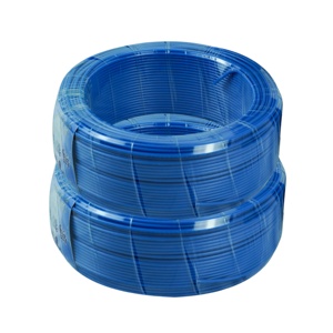 สายไฟทอง<span class=keywords><strong>แดง</strong></span>แข็งเกรดสูงสุด BV / สายเคเบิลอาคารหุ้ม PVC ขนาด <span class=keywords><strong>4</strong></span>.0 มม.² 6.0 มม.² สีน้ำเงิน สำหรับติดตั้งภายในอาคาร AC 450/750V - Product Image 3