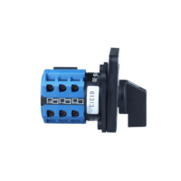 CanTak LW26-20 Voltmeter Rotary Switch Selector Bersertifikat CE Biru IP20 690V 3-Lapisan 20A 270 Rotasi