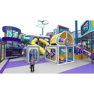QiaoQiao 4900SQM Instalaciones de Parque de Atracciones, Fabricante de Toboganes para Parques Infantiles Interiores para Plan de Negocios - Product Image 1