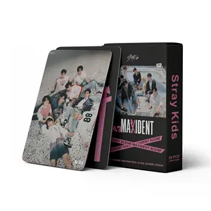 KPOP Idol 55pcs/box Stray Kids MAXIDENT Photocard Lomo Card Photo Card