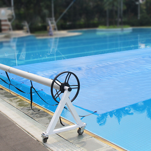 <span class=keywords><strong>Enrouleur</strong></span> de bâche de <span class=keywords><strong>piscine</strong></span> à commande manuelle facile, chariot mobile pour bâche solaire à bulles, pour <span class=keywords><strong>piscine</strong></span> enterrée - Product Image 4