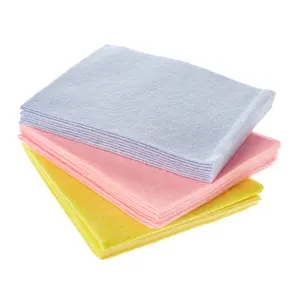 Siêu Absorpt Lint Miễn Phí Kim Có Lỗ Không Dệt Viscose Làm Sạch Vải Cho Nhà Bếp