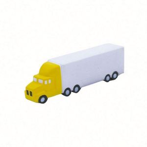 Jouet anti-stress en mousse souple pour voiture, balle anti-stress en PU avec logo en forme de camion, cadeaux marketing - Product Image 1
