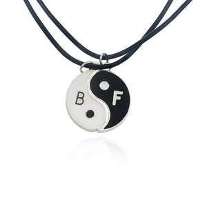 Nuovo Arrivo Unicorn Migliore Amico di Coppia Rotto Del Pendente Del Cuore Della Collana Per I Bambini - Product Image 4