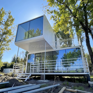 บ้านพักตากอากาศหรูหรา <span class=keywords><strong>2</strong></span> <span class=keywords><strong>ชั้น</strong></span> สไตล์แคปซูลอวกาศ พร้อมระเบียง วิวพาโนรามา เหมาะสำหรับรีสอร์ท - Product Image 1