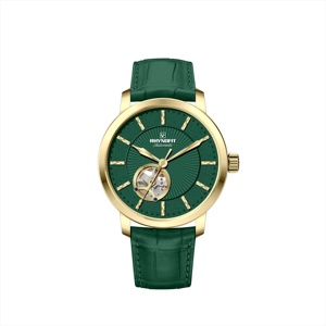 Montre automatique mécanique de luxe unisexe avec cristal saphir, personnalisable en usine (OEM), modèle Open Heart 2 ou 3 aiguilles 82S0 - Product Image 6