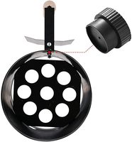 Accessoires de Camping Allume-Feu Cheminée Charbon de Bois Allume-Briquettes Rapide et Efficace pour Barbecue