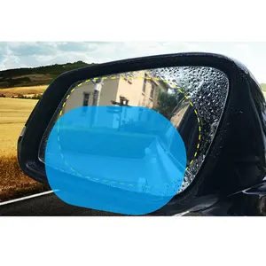 مكافحة المطر فيلم سيارة الجانب زجاج النافذة مرآة الرؤية الخلفية غير نافذ للمطر فيلم مكافحة الغبار زجاج واقي للشاشة