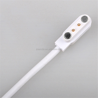 Vente chaude USB 2.0 AM 2 broches montre intelligente magnétique câble de charge rapide 3A charge rapide veste en PVC pour écouteurs