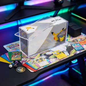 Boîte de collection portable ultra premium <span class=keywords><strong>Pokemon</strong></span> Celebration UPC en acrylique avec couvercle magnétique et protection UV à 99% - Product Image 3