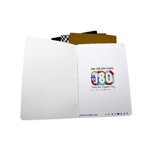Cahiers à couverture mate, reliés par fil, avec impression couleur intégrale, pour bureaux et écoles - Product Image 4