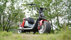 Scooter électrique Citycoco tout-terrain à gros pneus, style <span class=keywords><strong>Harley</strong></span> pour adultes, avec siège double confortable et système de charge rapide - Product Image 2