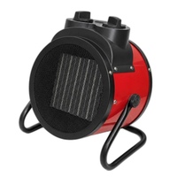 Chauffage céramique domestique à faible bruit avec flux d'air grand angle de 253 m³/h, chauffage PTC céramique sans flamme, confort pour la lecture et le repos