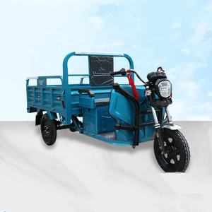 Tricycle électrique à pédales, camionnette électrique, remorque de <span class=keywords><strong>taxi</strong></span>-pedicab, camionnette électrique à plateau, 650W, pas cher - Product Image 4