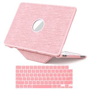เคสแบบพับได้สำหรับ Macbook <span class=keywords><strong>Air</strong></span> 13 A2337 <span class=keywords><strong>M1</strong></span>เนื้อผ้า A1932 A2179 TPU ฝาครอบป้องกันแป้นพิมพ์ PC - Product Image 1