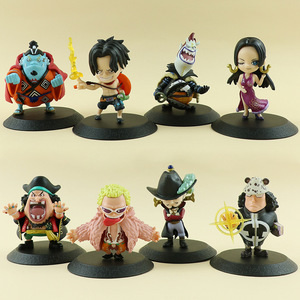 Figuras De 8 Pcs Set Q Version Twister <span class=keywords><strong>One</strong></span> Toy Pieced Nami <span class=keywords><strong>Ace</strong></span> Luffy Anime Figuras De Acción - Product Image 2