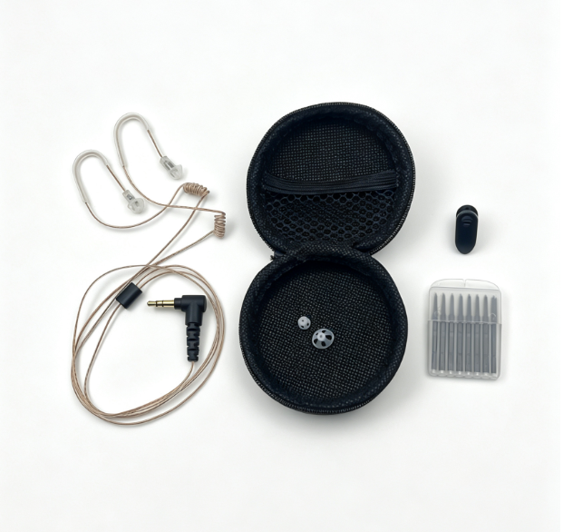 Covert Only Listen Wired Music Earpiece with 3.5mm Connector for Secret Listening