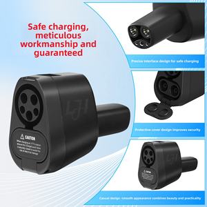Adaptateur de <span class=keywords><strong>prise</strong></span> CCS1&J1772 vers NACS pour véhicule électrique, adaptateur secteur AC - Product Image 2