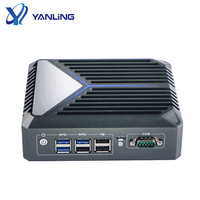 Mini PC de bureau de marque J6412 Quad Core DDR4 2.5G LAN M.2 Slots Triple Display 4K Gaming Digital Signage Office PC Stock