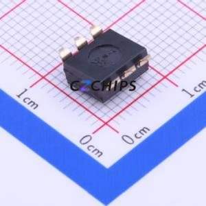 DSIC03LS-P DIP Switch SMD-6P,6x7.6mm Switch Flat Toggle, Raised Type Single Pole Single Throw 3 Gull Wing Type - Product Image 2