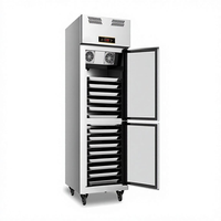 Vitrine Réfrigérée Commerciale Grande Capacité à Prise GN pour Buffet, Présentoir Réfrigéré pour Aliments Froids pour Hôtels et Restaurants