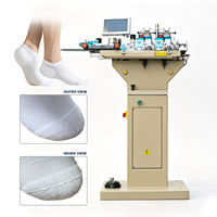 Modell 297 Socken-Zehenverbindungs- und -verschluss-Strickmaschine, hohe Produktivität, hohe Geschwindigkeit, einfach zu bedienen.