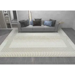 Factory Wholesale Classical Polyester modern Rug Machine Washable comfortable home Rugs Living Room Area Rug