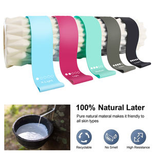 Set di 5 Fasce Elastiche in Latex Colorate per Allenamento Glutei e Gambe, Stretching, Potenziamento, Yoga, Fitness, Resistenza Personalizzata - Product Image 2