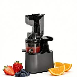 Presse-agrumes électrique à <span class=keywords><strong>prix</strong></span> compétitif, <span class=keywords><strong>goulotte</strong></span> d'alimentation extra large, filtres 3-en-1 pour lait de noix et jus - Product Image 2