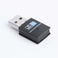 Adaptador WiFi USB Cantell 300M, Receptor Inalámbrico de 300mbps, Dongle WLAN con Antena, Adaptador de Tarjeta de Red para PC